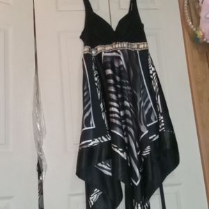 Sexy handkerchief dress formal xl XXL 2xl